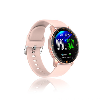 Montre intelligente en or rose tracker sain bracelet de remise en forme montre-bracelet intelligente pour les filles